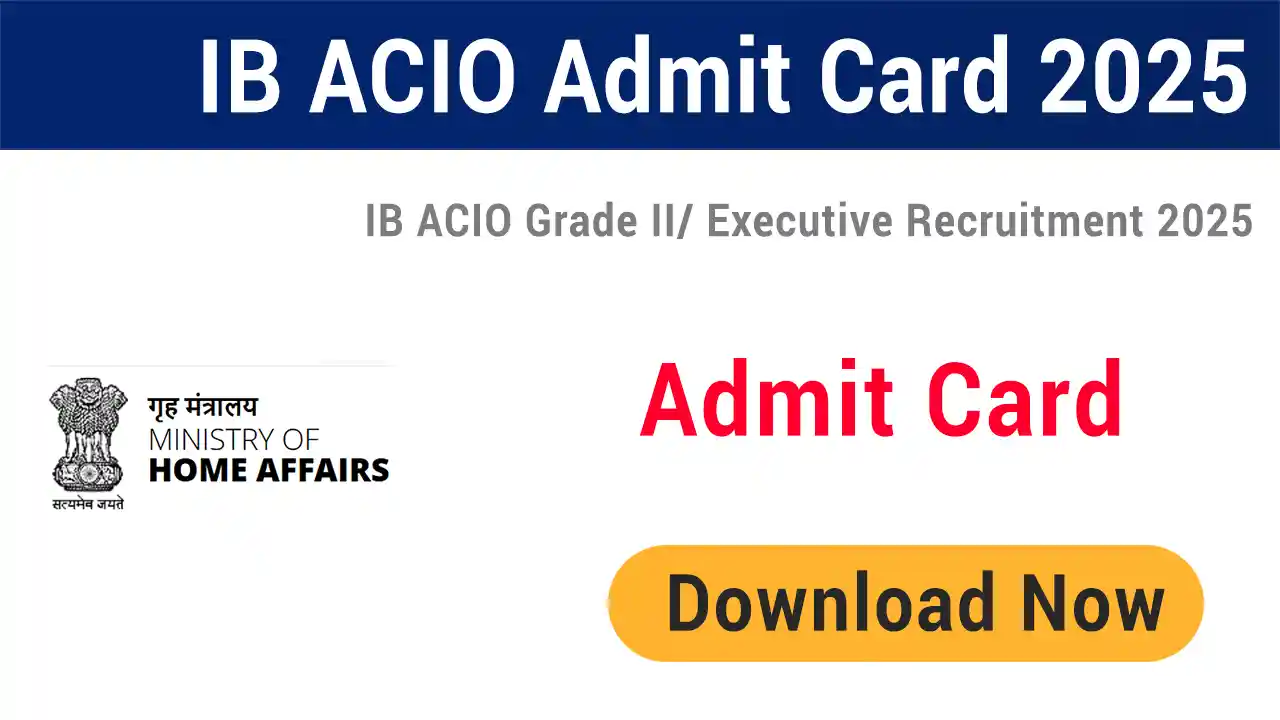 IB ACIO Grade 2 Admit Card 2025