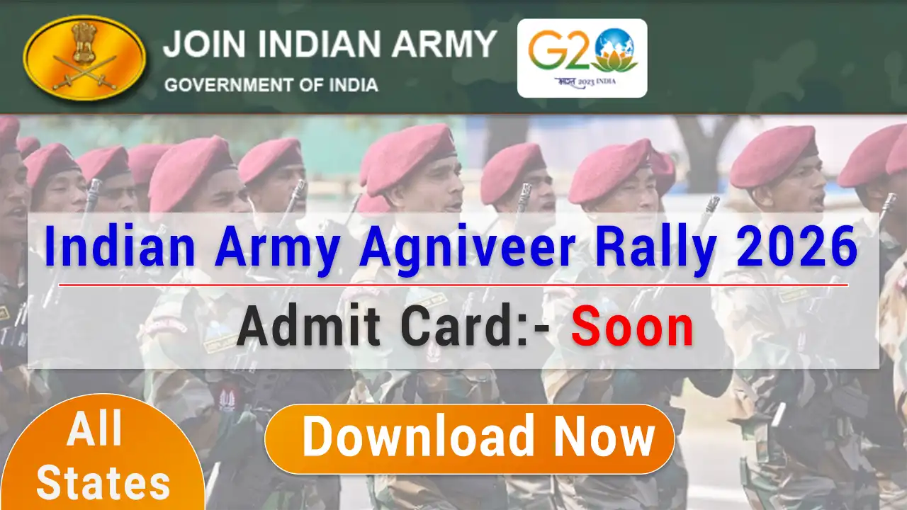 Indian Army Agniveer Admit Card 2026