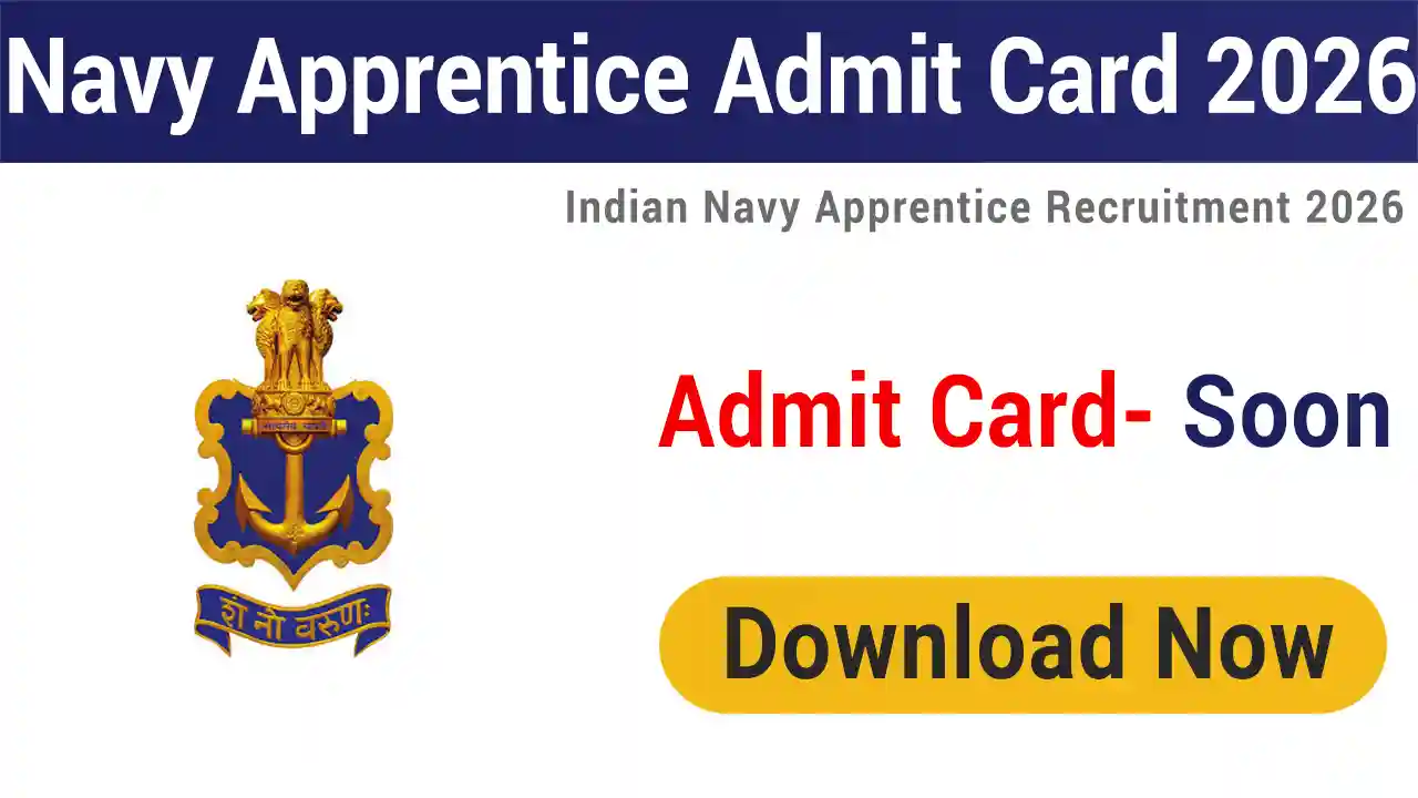 Indian Navy Agniveer Apprentice Admit Card 2026