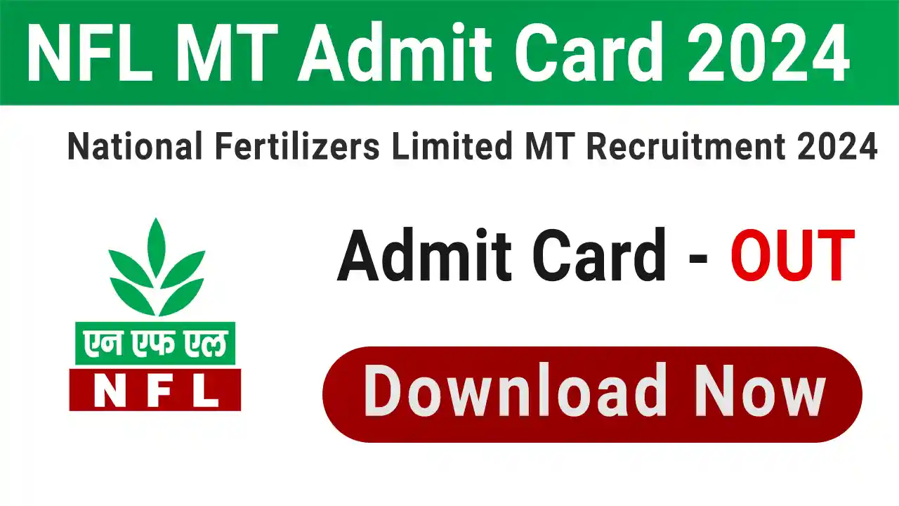 NFL MT Admit Card 2024