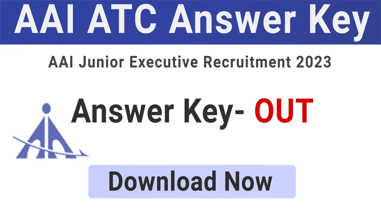 AAI ATC Answer Key 2023