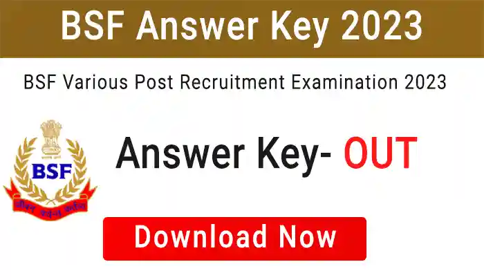 BSF Answer Key 2023