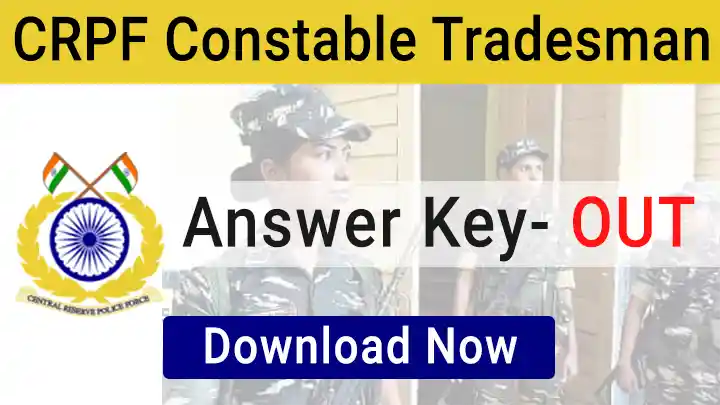 CRPF Answer Key 2023