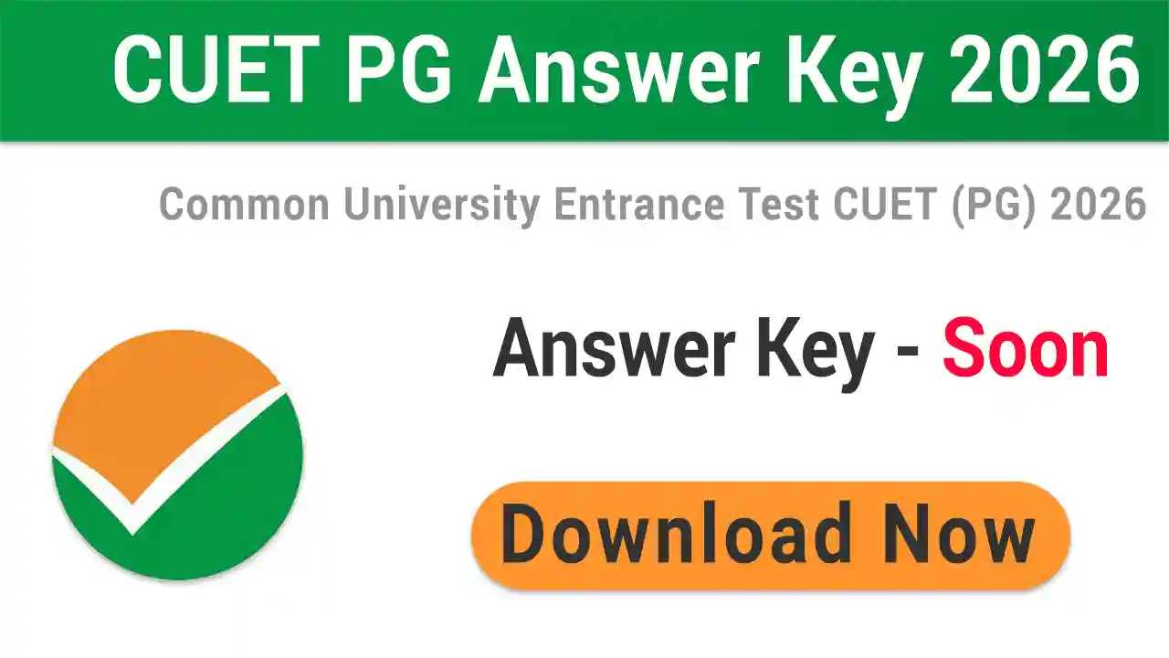 CUET PG Answer Key 2026