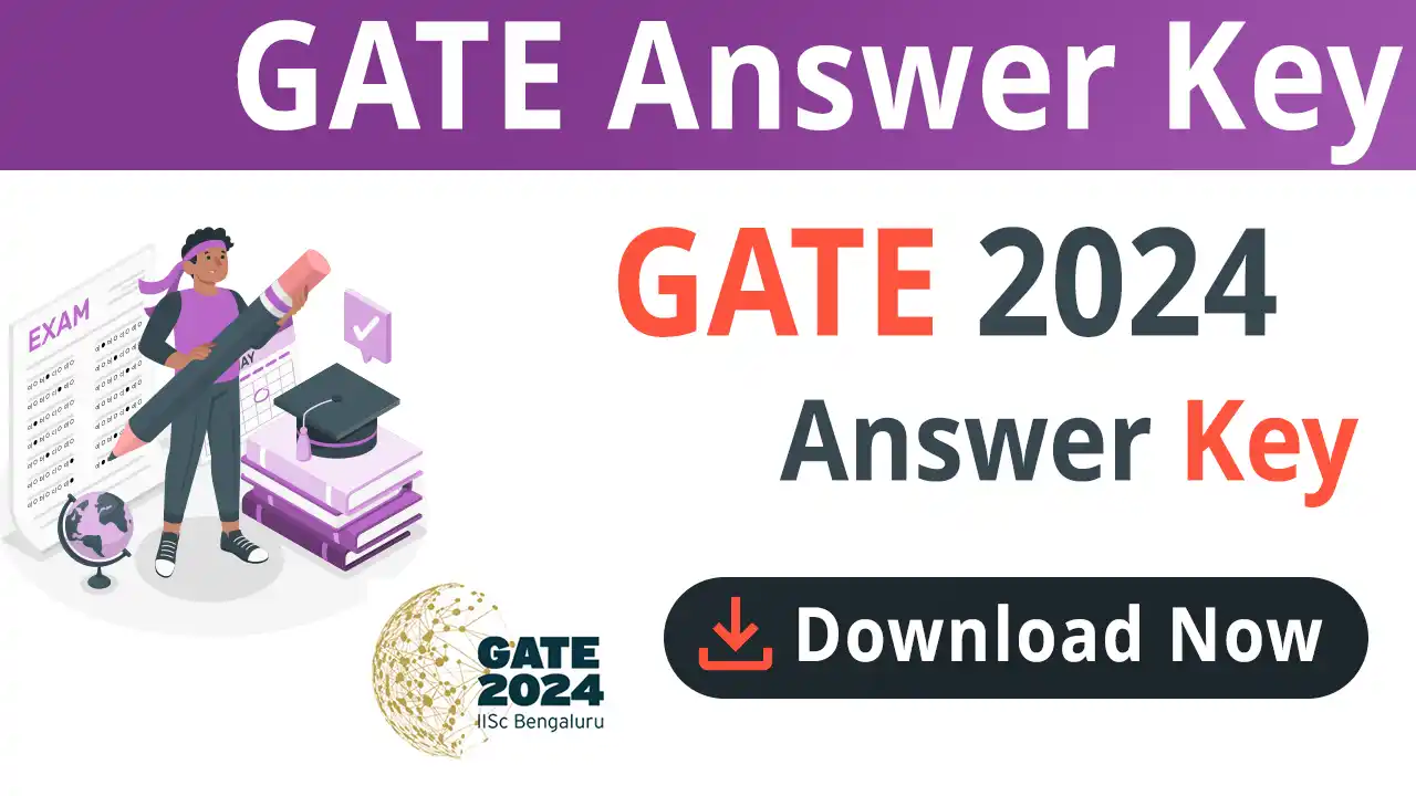 GATE Answer Key 2024