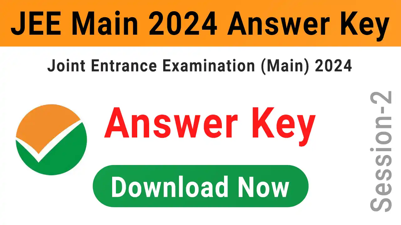 JEE Main Answer Key 2024