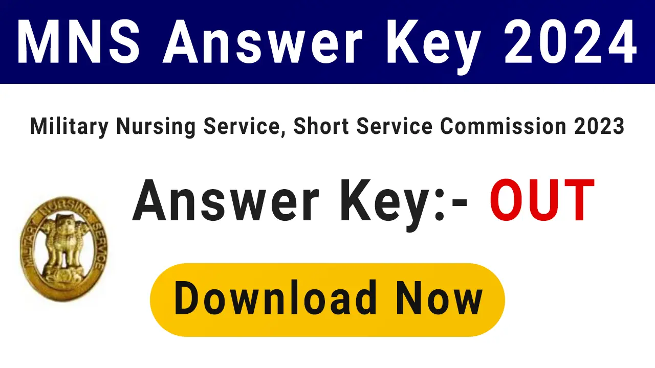 MNS Answer Key 2024