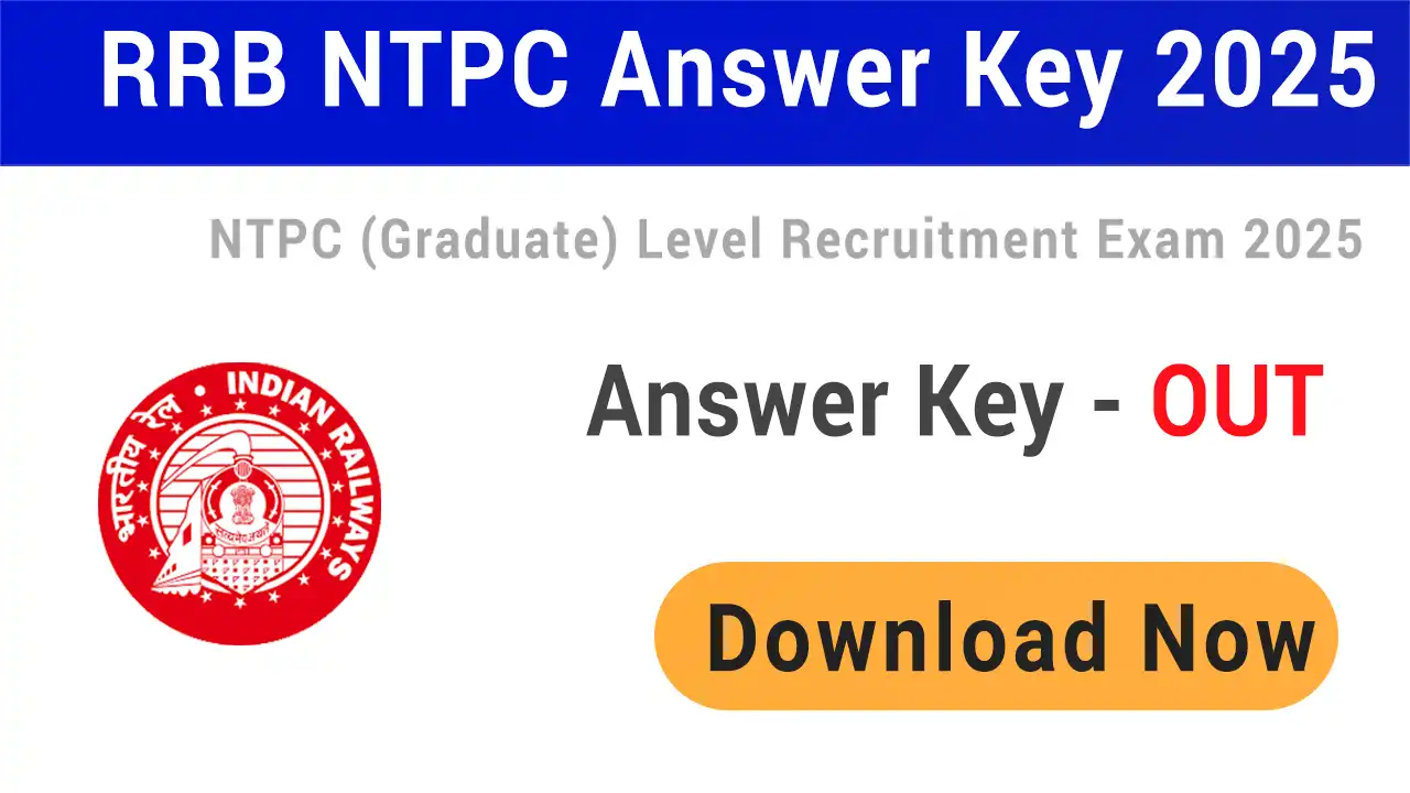 RRB NTPC Answer Key 2025