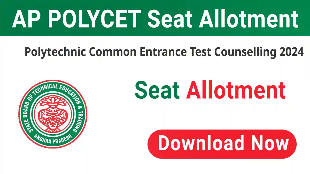 AP POLYCET Seat Allotment 2024