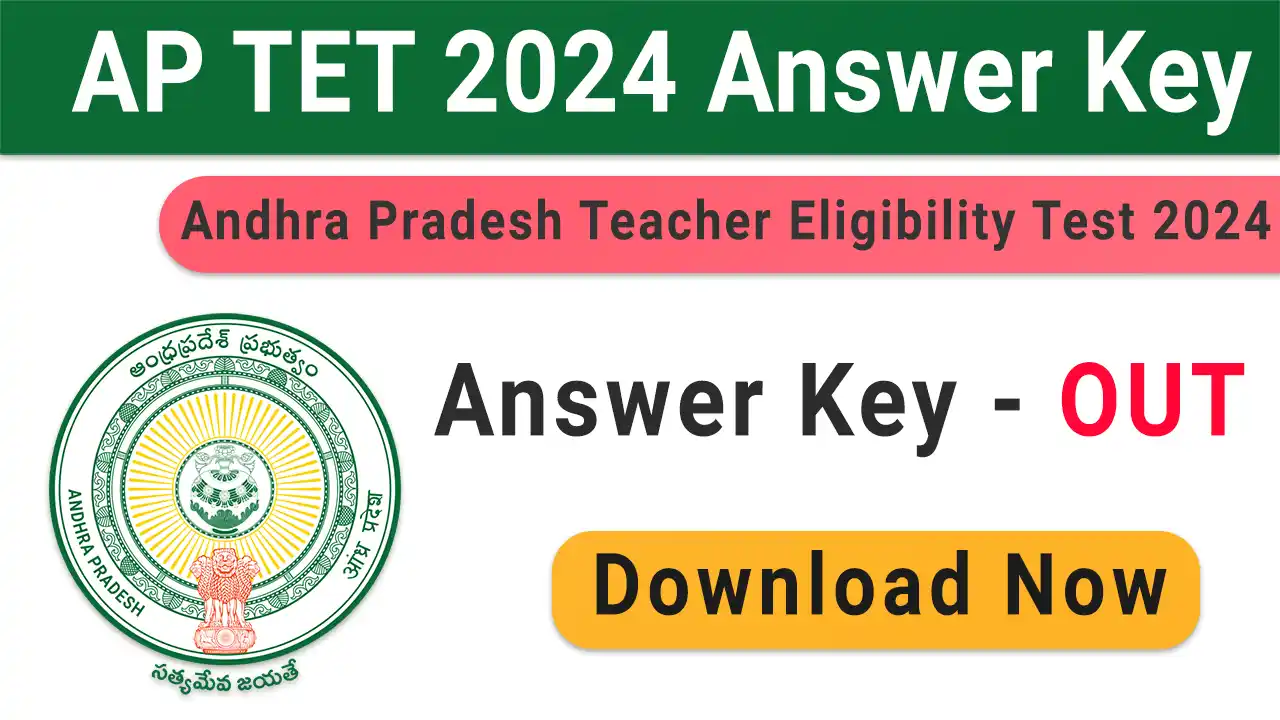 AP TET Answer Key 2024