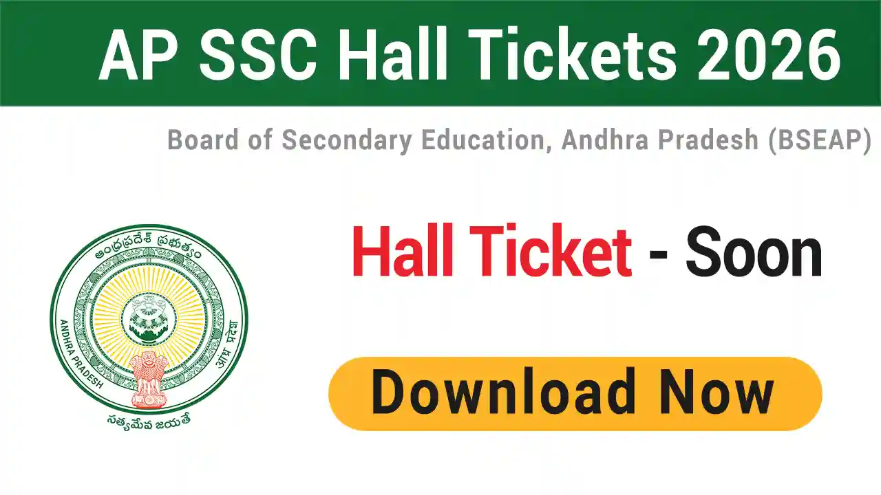 BSEAP SSC 10th Hall Tickets 2026