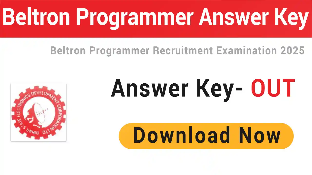 Beltron Programmer Answer Key 2025
