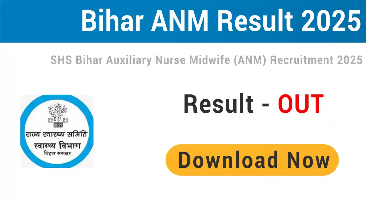 Bihar ANM Result 2026