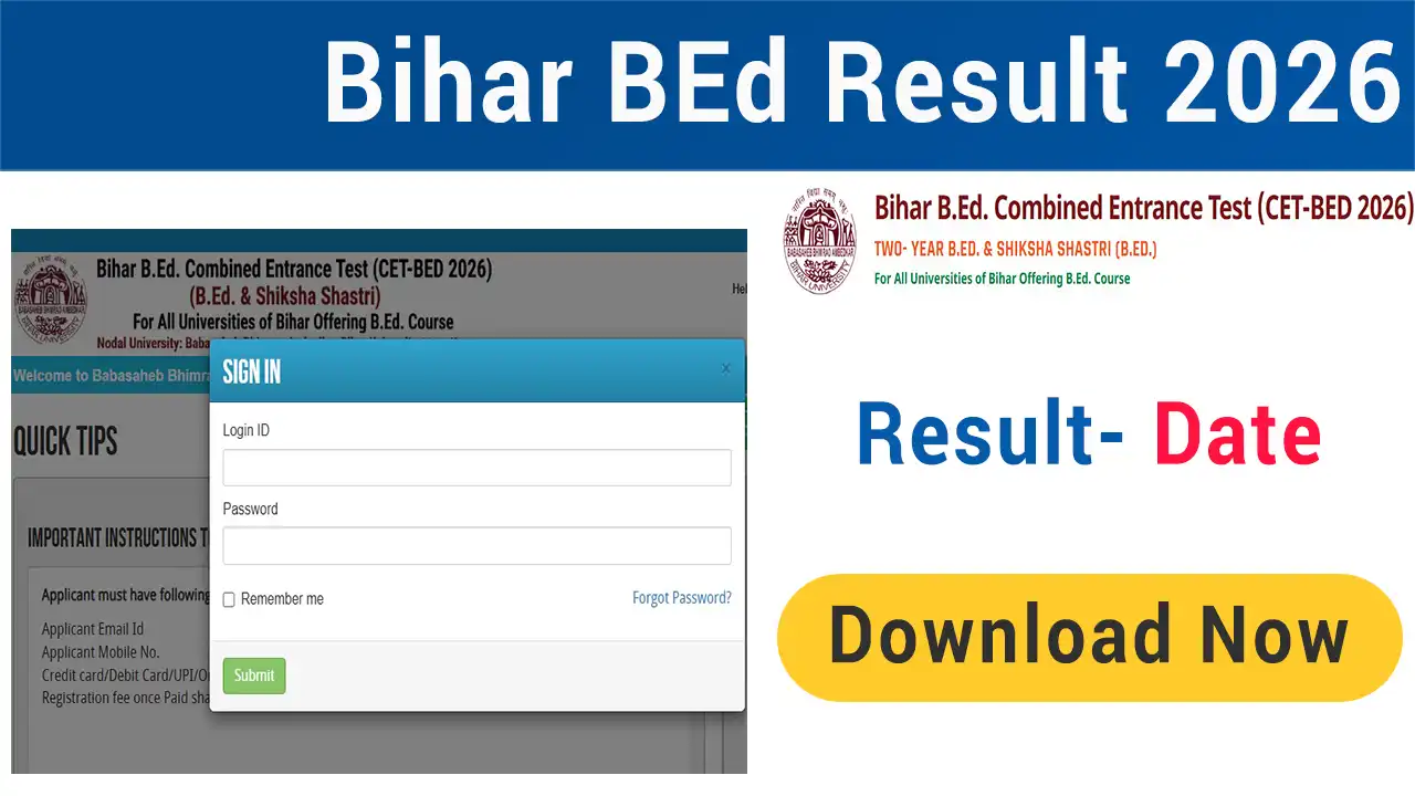 Bihar BEd Result 2026
