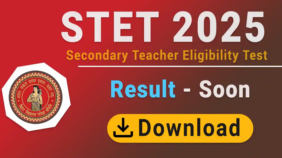 Bihar STET Result 2025