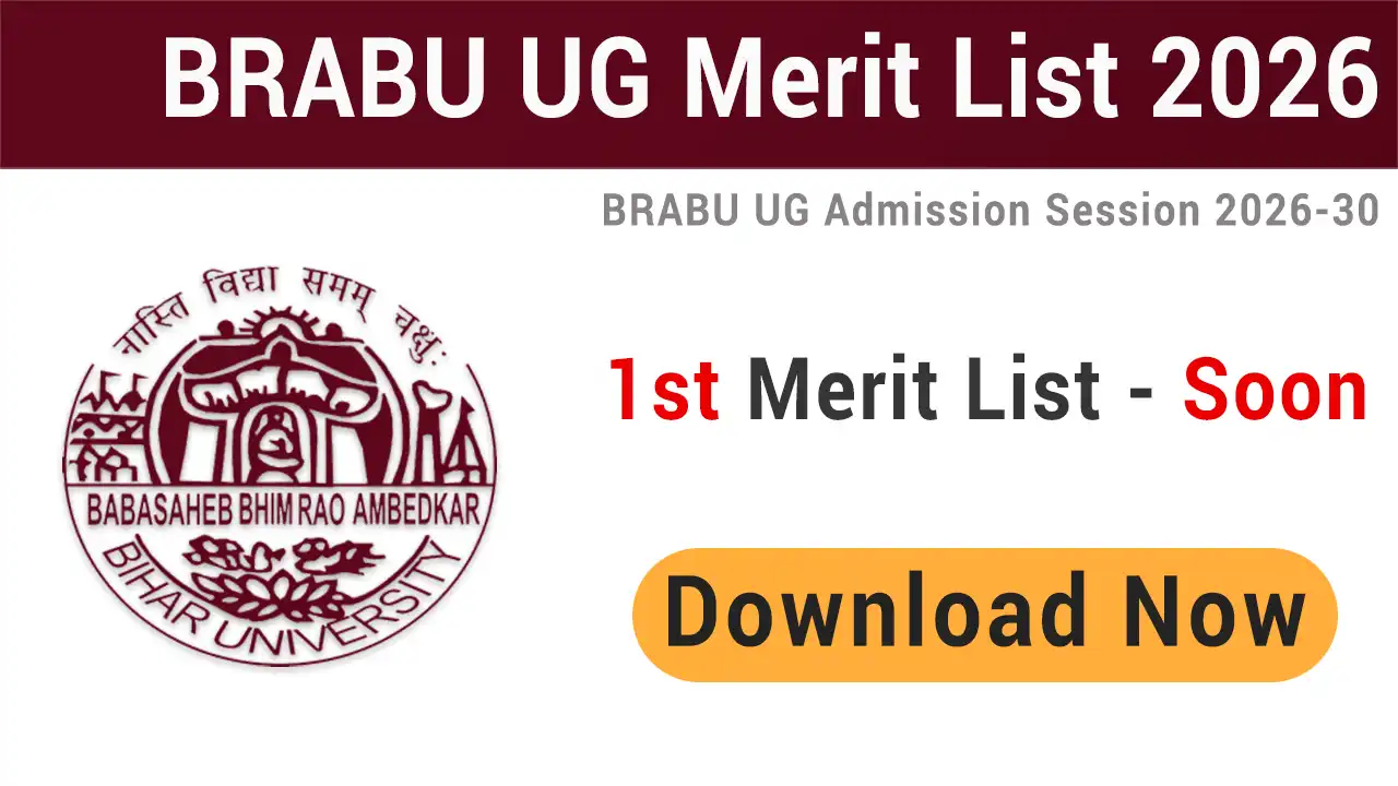 BRABU Merit List 2026