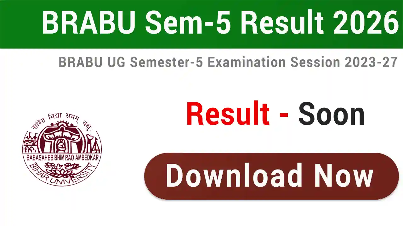 BRABU Semester 5 Result 2023 27