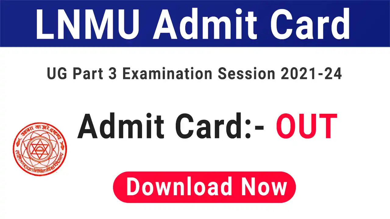 LNMU Admit Card 2023 27