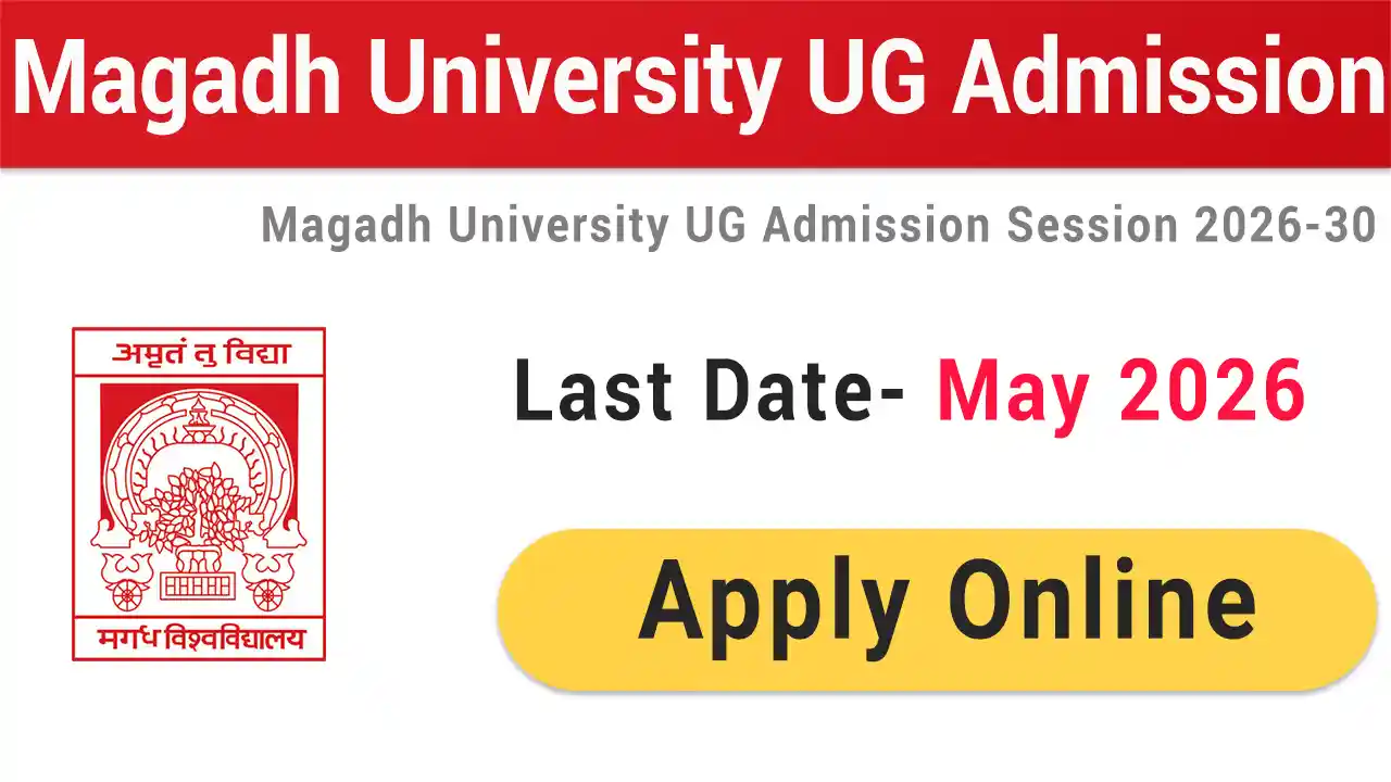 Magadh University UG Admission 2026