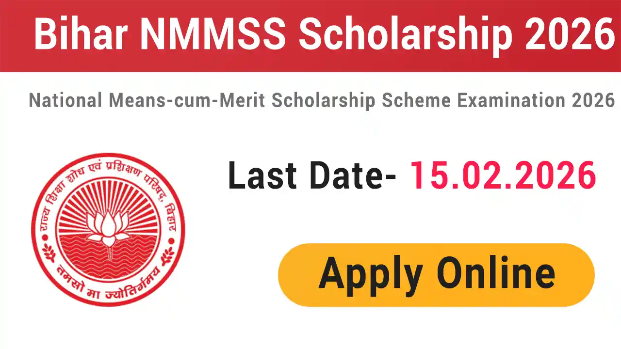 SCERT Bihar NMMSS Scholarship 2026