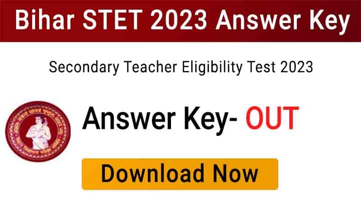 STET Answer Key 2023