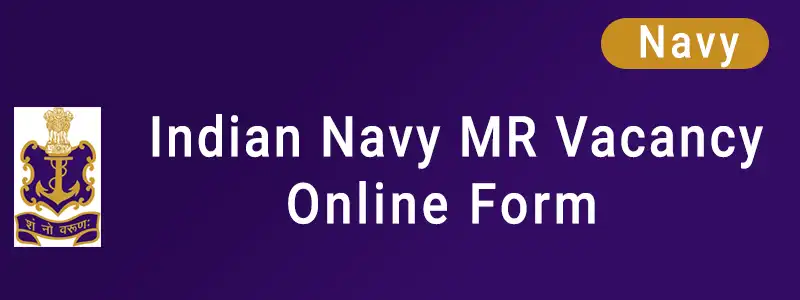 Navy MR Vacancy 2023