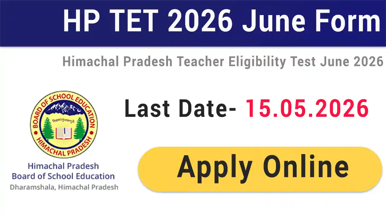 HP TET Application Form 2026