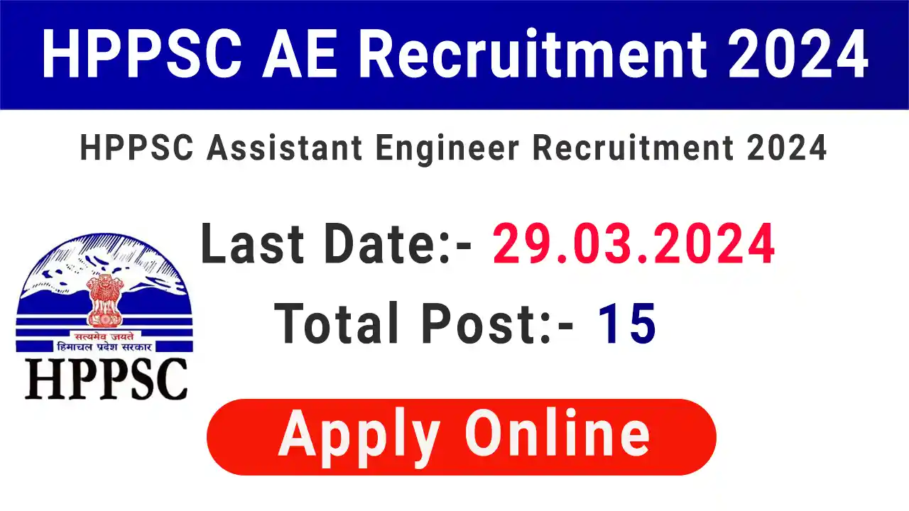 HPPSC AE Recruitment 2024