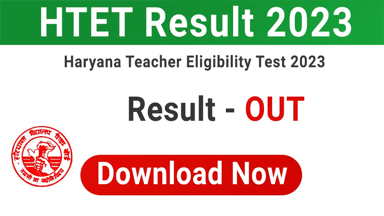 HTET Result 2023