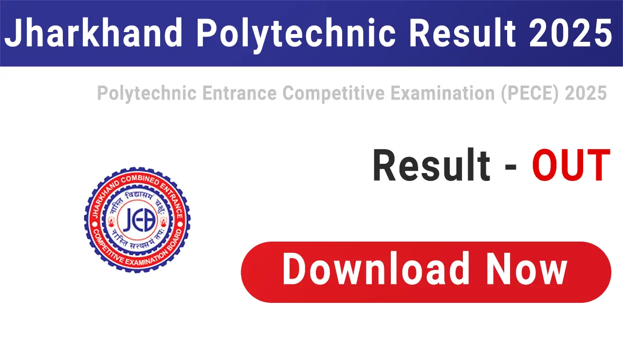 JCECEB Jharkhand Polytechnic Result 2025