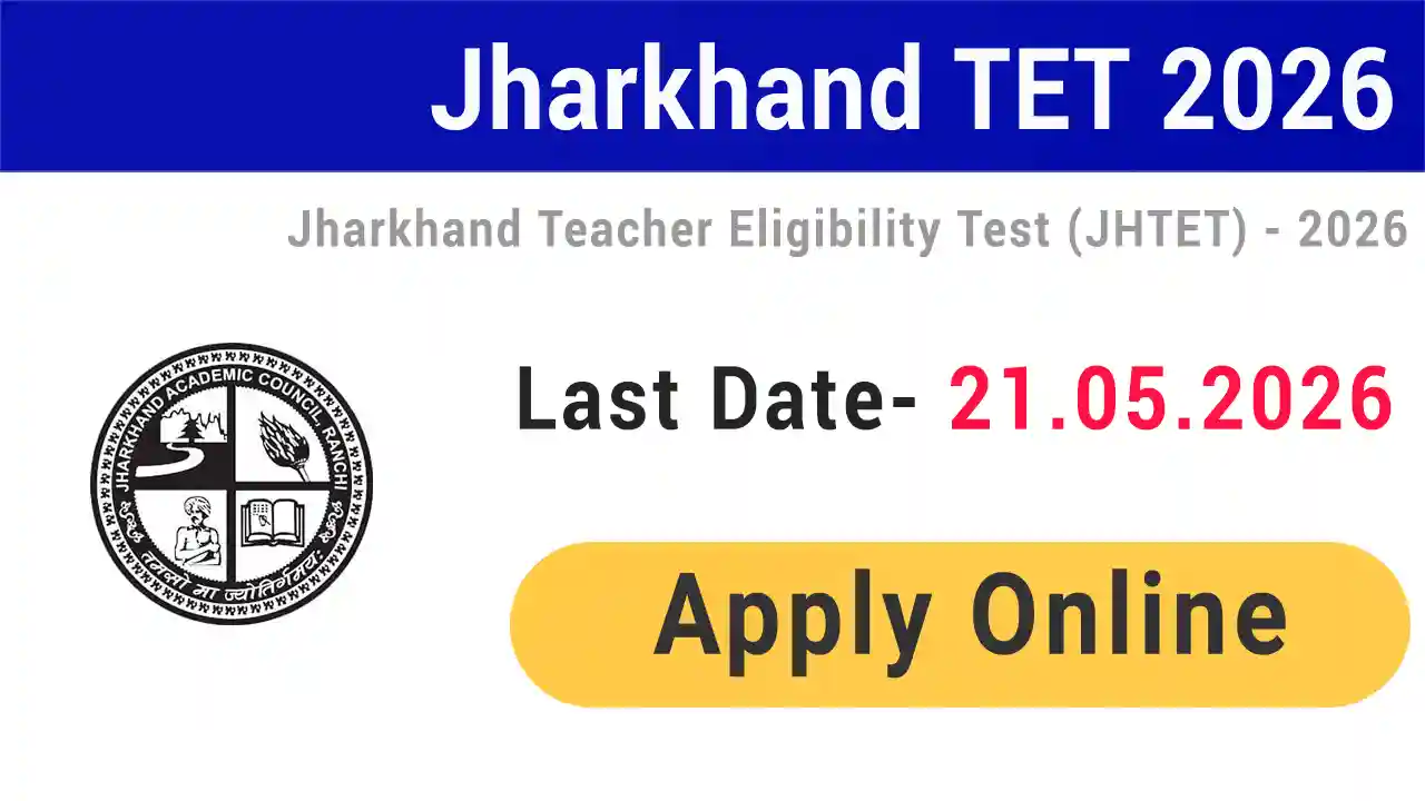 Jharkhand TET JTET 2026