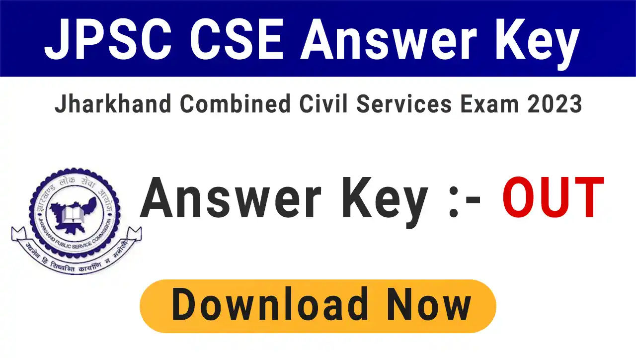 JPSC Answer Key 2024 