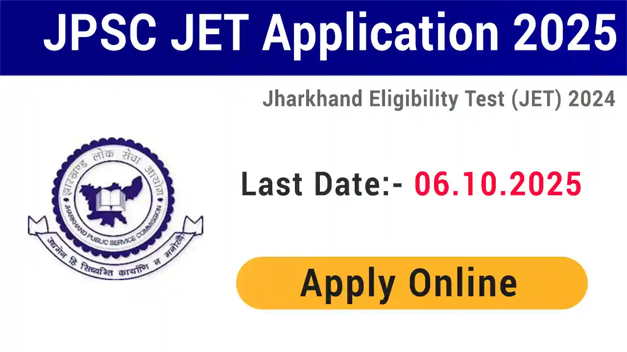 JPSC Jharkhand Eligibility Test JET 2025