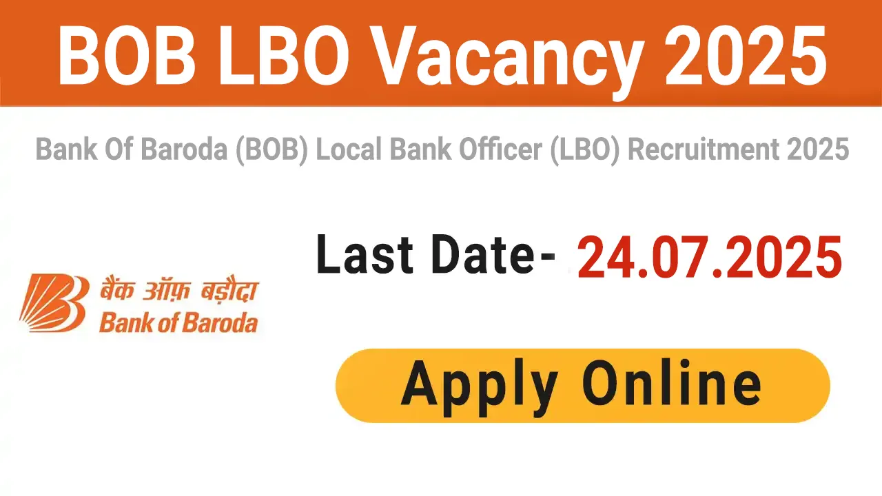 Bank Of Baroda LBO Recruitment 2025