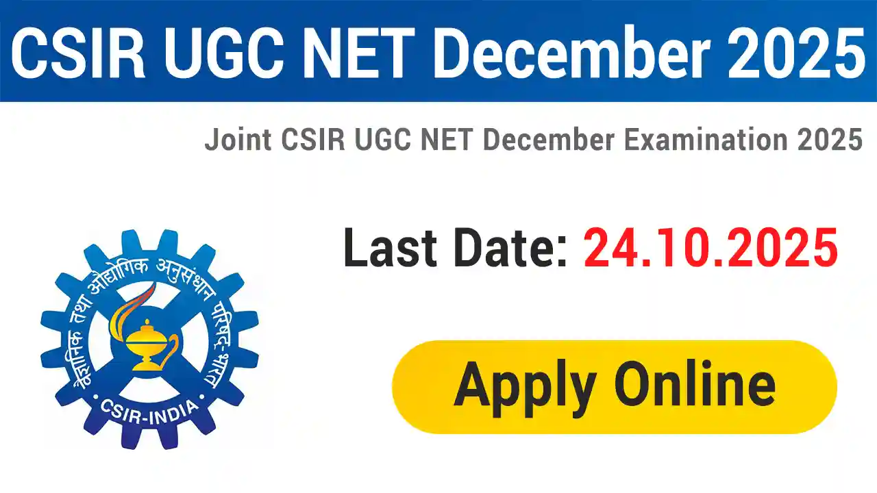 CSIR UGC NET December 2025