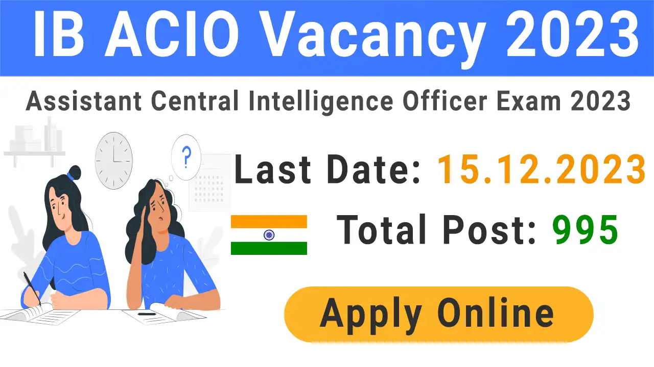 IB ACIO Recruitment 2023