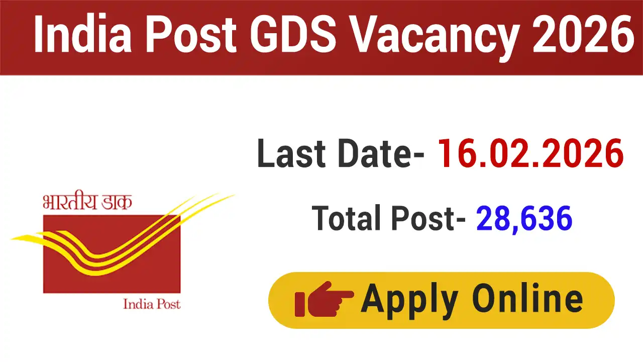 India Post Gramin Dak Sevak GDS Recruitment 2026
