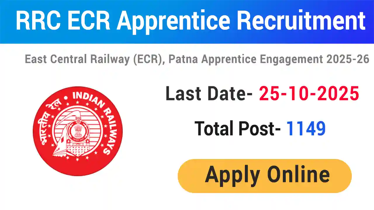 RRC ECR Patna Apprentice Recruitment 2025