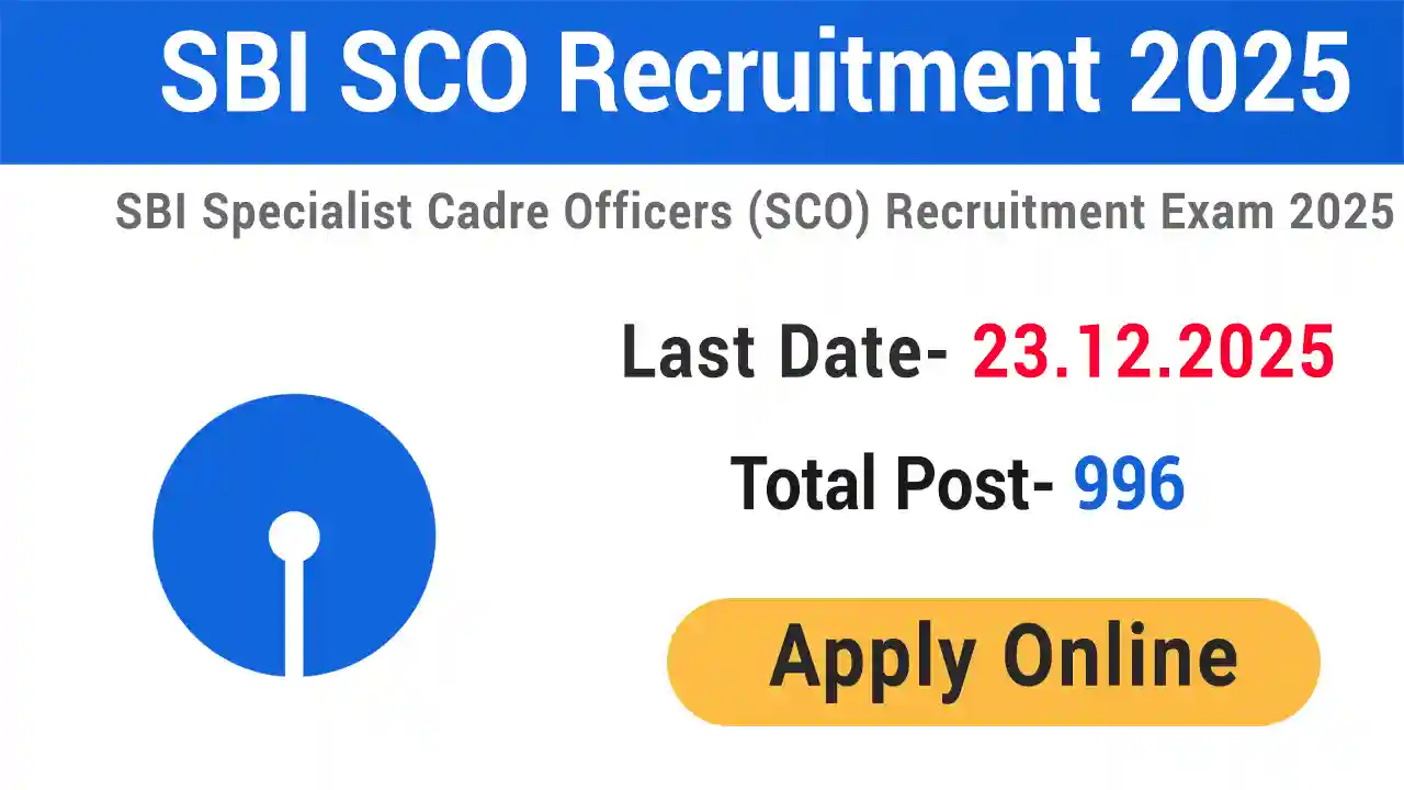 SBI SCO Recruitment 2025