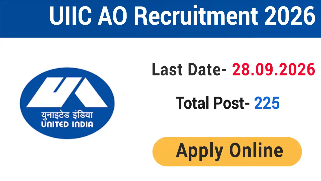UIIC AO Scale I Recruitment 2026