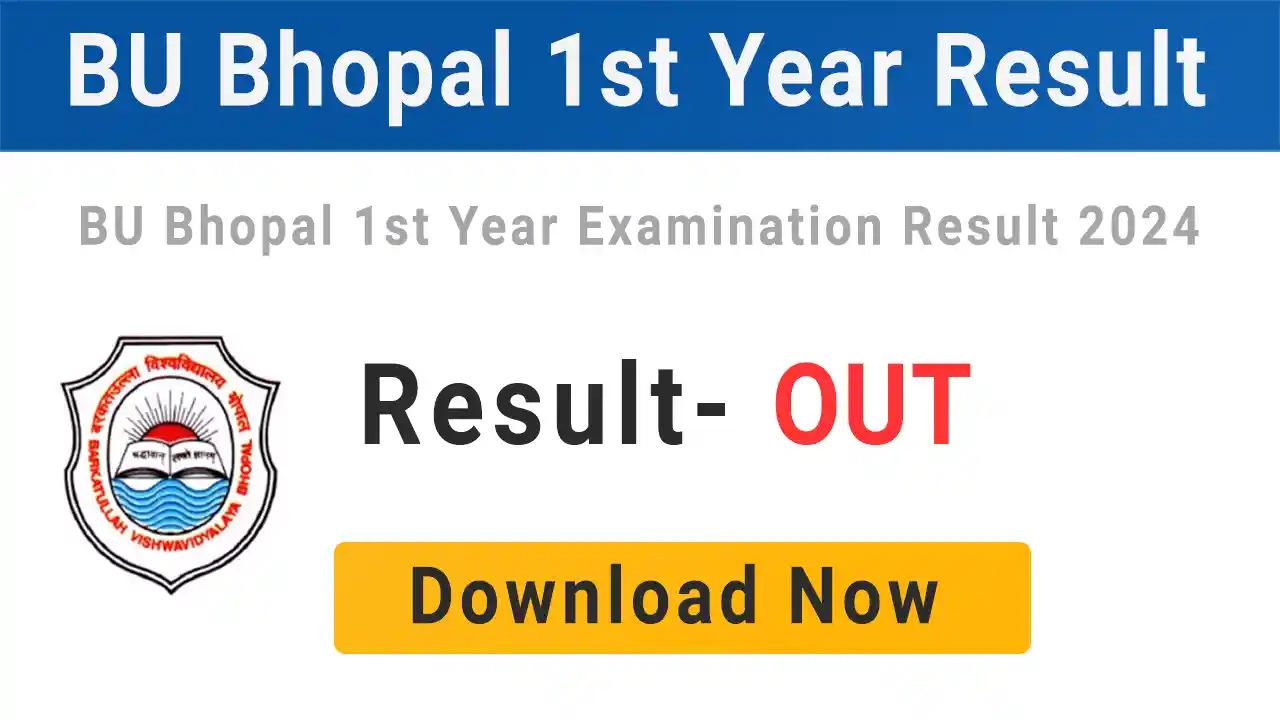 BU Bhopal 1st Year Result 2024