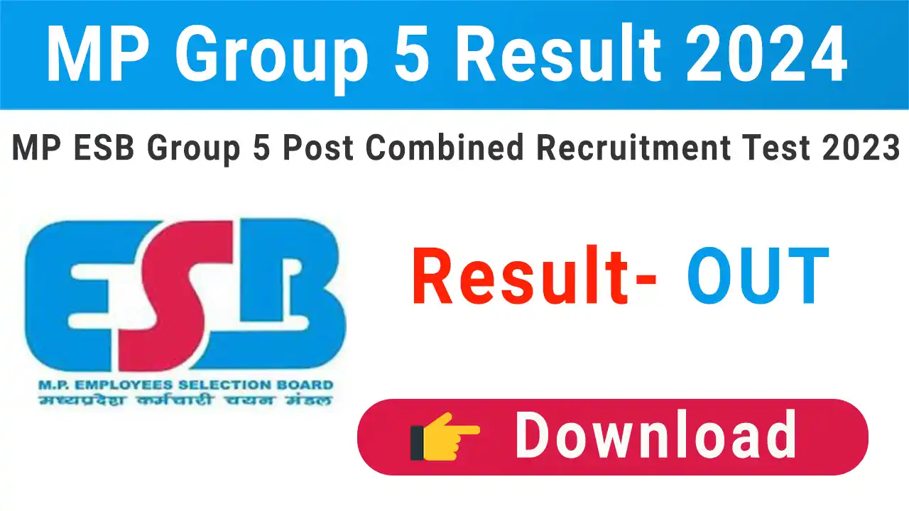 MP Group 5 Result 2024