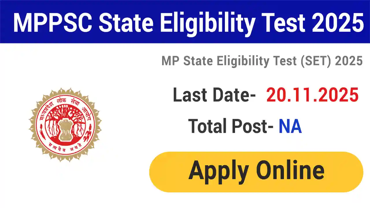 MPPSC State Eligibility Test SET 2025