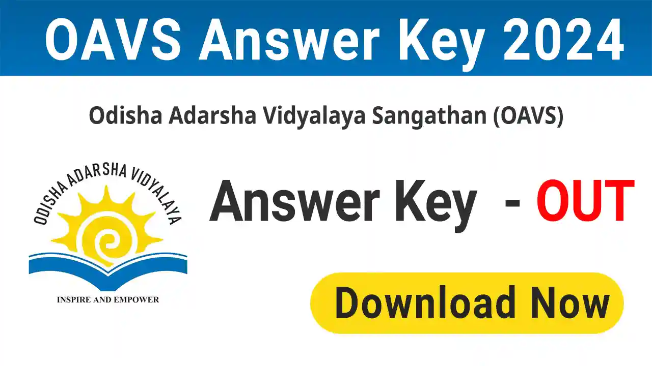 OAVS Answer Key 2024
