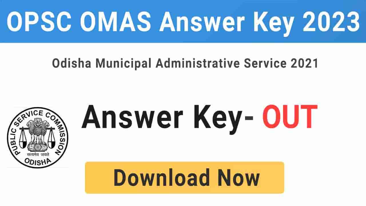 OPSC OMAS Answer Key 2023