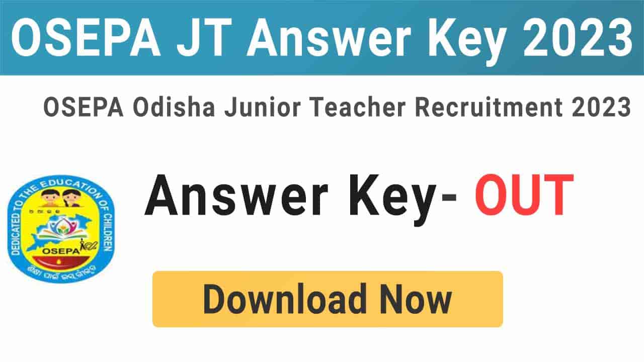 OSEPA JT Answer Key 2023