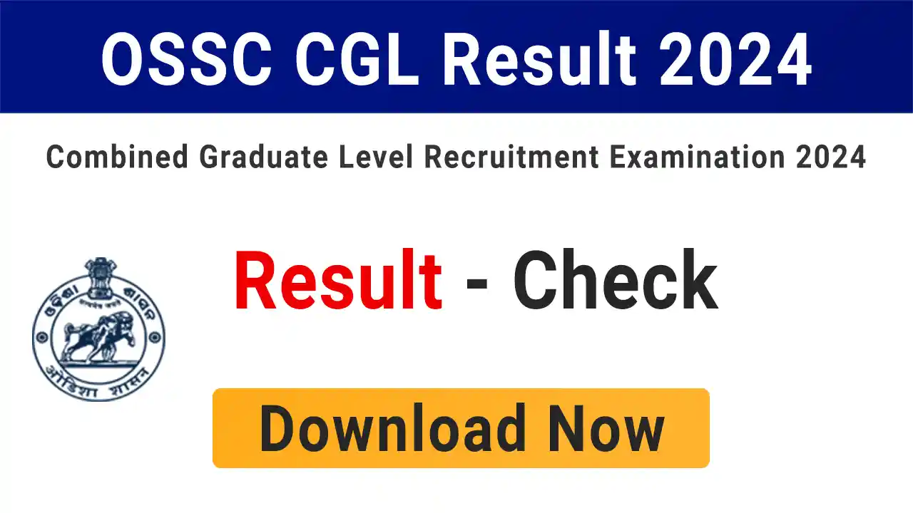 OSSC CGL Result 2024