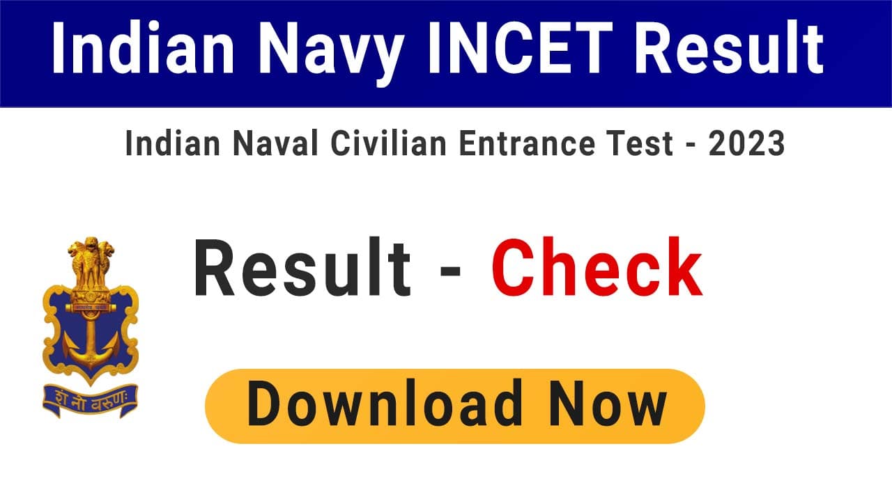Indian Navy INCET Result 2024