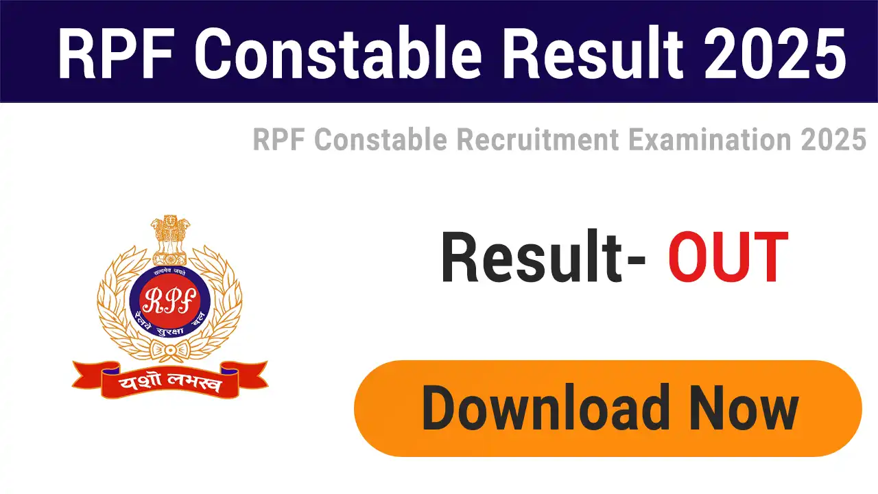 RPF Constable Result 2025