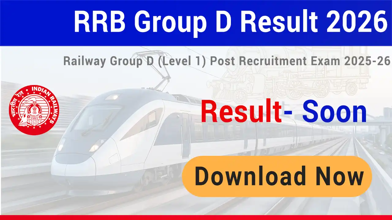 RRB Group D Result 2026